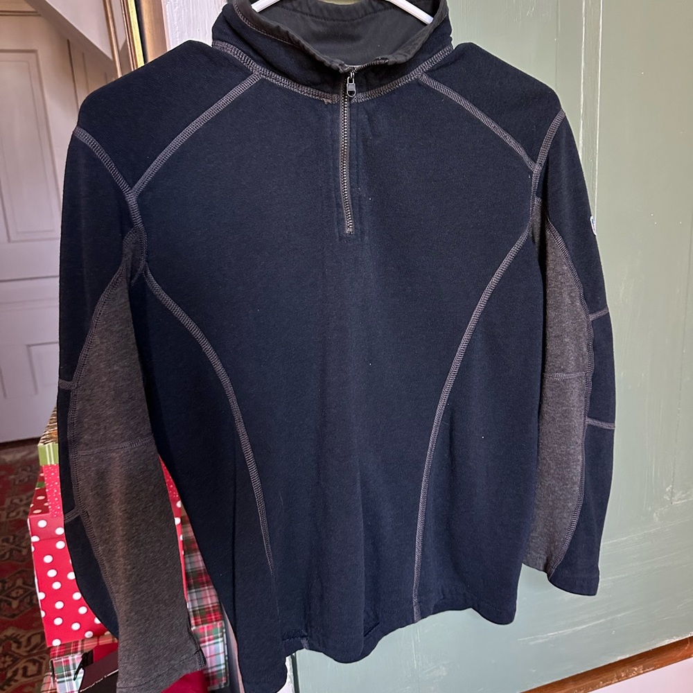 KULE Black and Gray Kids Fleece